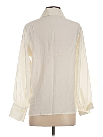Madewell Silk Utility-Pocket Button-Up Shirt (view 2)