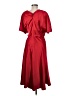 Amsale 100% Polyester Red Cocktail Dress Size 6 - photo 2
