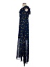Betsey Johnson 100% Polyester Stars Blue Casual Dress Size 2 - photo 5