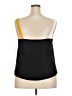 Halogen 100% Polyester Black Sleeveless Blouse Size XL - photo 2