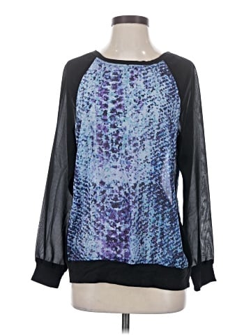DKNY Jeans Long Sleeve Blouse (view 1)