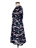 Louche 100% Polyester Paisley Blue Casual Dress Size 6 - photo 5