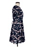 Louche 100% Polyester Paisley Blue Casual Dress Size 6 - photo 4