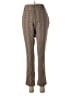 Calvin Klein Plaid Brown Dress Pants Size 6 - photo 1