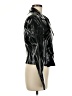 Topshop Metallic Black Jacket Size 6 - photo 4