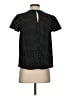 Forever 21 100% Polyester Polka Dots Black Short Sleeve T-Shirt Size S - photo 2