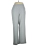 Alfred Dunner 100% Polyester Chevron-herringbone Gray Dress Pants Size 14 - photo 1