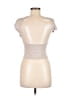 ForeFair Tan Short Sleeve Top Size M - photo 2