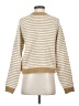American Eagle Outfitters Stripes Ivory Pullover Sweater Size XS - photo 2