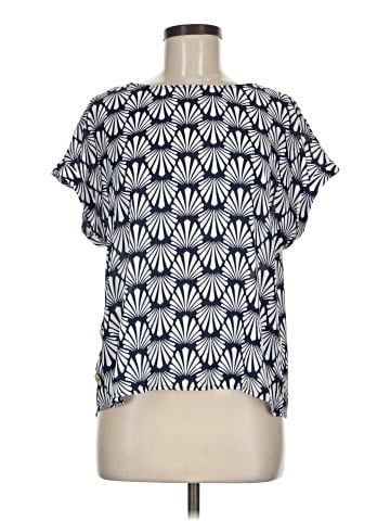 Jones New York Short Sleeve Blouse (view 1)