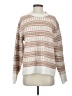 American Eagle Outfitters Print White Pullover Sweater Size XS - photo 1