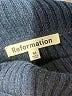 Reformation Blue Cashmere Pullover Sweater Size M - photo 7