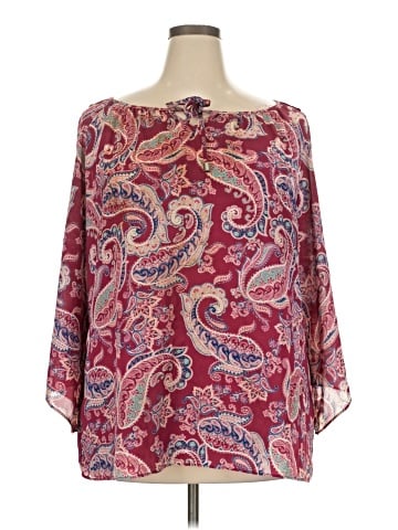 Zac & Rachel 3/4 Sleeve Blouse (view 1)