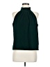 Gap 100% Polyester Green Sleeveless Blouse Size Med Petite - photo 1