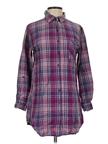 Gilligan & O'malley Long Sleeve Button-Down Shirt (view 1)