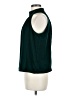 Gap 100% Polyester Green Sleeveless Blouse Size Med Petite - photo 5