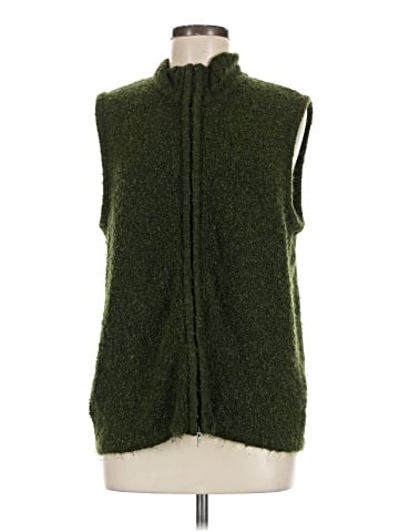 Coldwater Creek Faux Fur Vest (view 1)