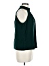 Gap 100% Polyester Green Sleeveless Blouse Size Med Petite - photo 4