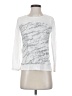 DKNY 100% Viscose White Long Sleeve Blouse Size XXS - photo 1