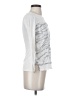 DKNY 100% Viscose White Long Sleeve Blouse Size XXS - photo 4