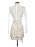 AX Paris 100% Polyester Ivory Cocktail Dress Size 6 - photo 2