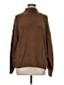 Gap Solid Brown Turtleneck Sweater Size M - photo 1