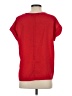 Blue Rain 100% Polyester Red Short Sleeve Blouse Size S - photo 2