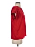 Blue Rain 100% Polyester Red Short Sleeve Blouse Size S - photo 4