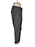 Free People Checkered-gingham Black Casual Pants Size 6 - photo 4