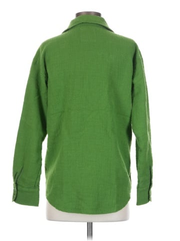 Abercrombie & Fitch Long Sleeve Button-Down Shirt (view 2)