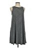 Mossimo Supply Co. Stripes Gray Casual Dress Size S - photo 1