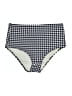 J.Crew Checkered-gingham Blue Swimsuit Bottoms Size S - photo 1