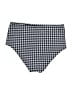 J.Crew Checkered-gingham Blue Swimsuit Bottoms Size S - photo 2