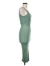 Rolla Coster Solid Green Cocktail Dress Size M - photo 4