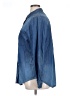 SO 100% Cotton Blue Long Sleeve Button-Down Shirt Size XL - photo 5