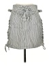 RE/DONE Stripes Gray Casual Skirt Size 27 waist - photo 1
