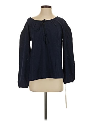 Caslon Long Sleeve Blouse (view 1)
