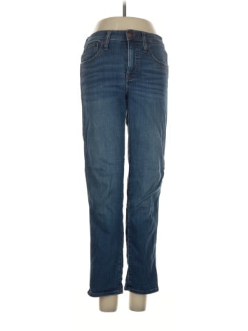 Madewell Mid-Rise Stovepipe Jeans in Leman Wash: TENCEL&trade; Denim Edition (view 1)