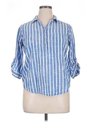 Rebecca Malone Long Sleeve Polo (view 1)