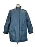 Roaman's 100% Leather Blue Raincoat Size 20W - photo 1