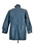 Roaman's 100% Leather Blue Raincoat Size 20W - photo 2