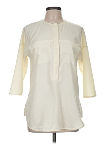 Zara Basic 3/4 Sleeve Blouse (view 1)
