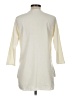 Zara Basic 100% Polyester Ivory 3/4 Sleeve Blouse Size M - photo 2