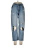 Forever 21 Hearts Blue Jeans Size 30 waist - photo 1