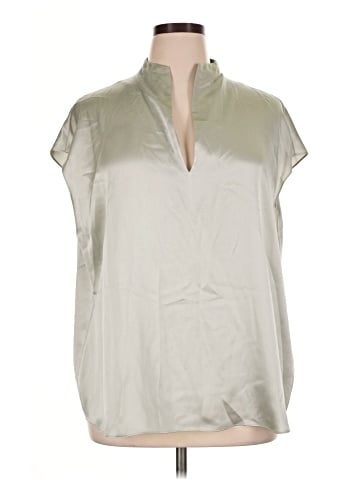 Vince. Sleeveless Silk Top (view 1)