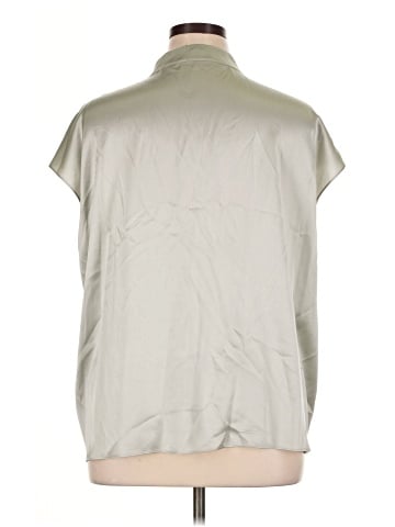 Vince. Sleeveless Silk Top (view 2)