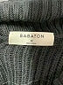 Babaton 100% Wool Solid Black Wool Pullover Sweater Size M - photo 7
