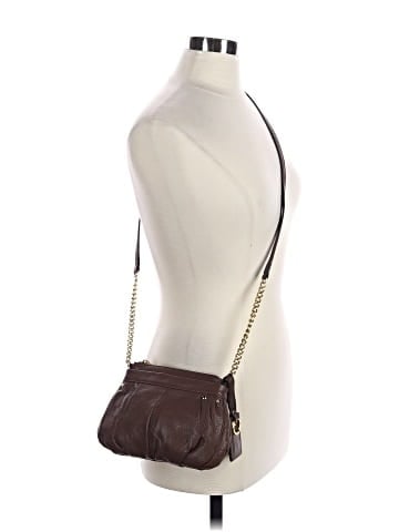 B Makowsky Leather Crossbody Bag (view 2)