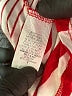 Espresso Stripes Red Casual Dress Size S - photo 8
