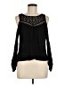 Rewind Black Long Sleeve Blouse Size M - photo 1